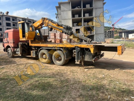 ACİL SATILIK 16 TON HİDROKON MERCEDES ÜZERİNDE