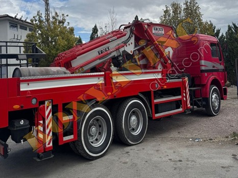 ACİL SATILIK SIFIR 20 TON FMK MERCEDES ÜZERİNDE