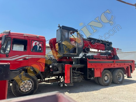 ACİL SATILIK 30 TON ÇİFT KIRMA MERCEDES ÜZERİNDE