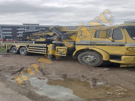 ACİL SATILIK ACR 25 TON ÇİFT KIRMA MERCEDES ÜZERİNDEDİR.