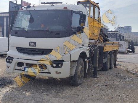 ACİL SATILIK 25 TON HSA İMALATI BMC PRO 620 ÜZERİNDE