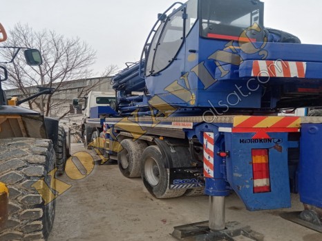 ACİL SATILIK 55 TON HİDROKON MERCEDES 4140 ÜZERİNDE