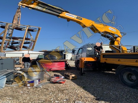 HİDROKON TAM KATLANIR 13,5 TON BMC PRO ÜZERİNDE