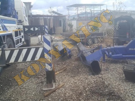 CARGO ÜZERİNDE YANA KATLANIR 30 TON ÇİFT KIRMA VİNÇ