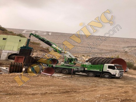 KONDU 65 TON ÇİFT KIRMA VOLVO 380 ÜZERİNDEDİR.