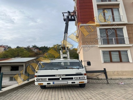 ISUZU NPR ÜZERİNDE 5 TONLUK KALDIR GÖTÜR