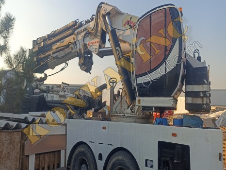 AKC 55 TON ÇİFT KIRMA SCANİA P380 ÜZERİNDE