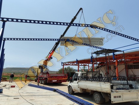 FMK 13 TON TEK KIRMA FORD KARGO ÜZERİNDE