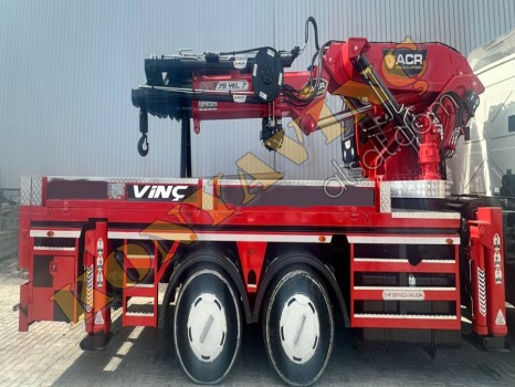 ACİL SATILIK SIFIR UZAKTAN KUMADALI 25 TON VİNÇ