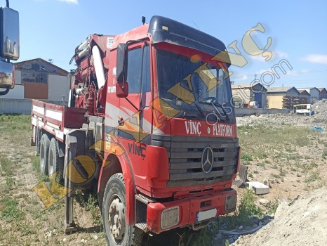 MERSA 35 TON ÇİFT KIRMA MERCEDES 2521 ÜZERİNDEDİR