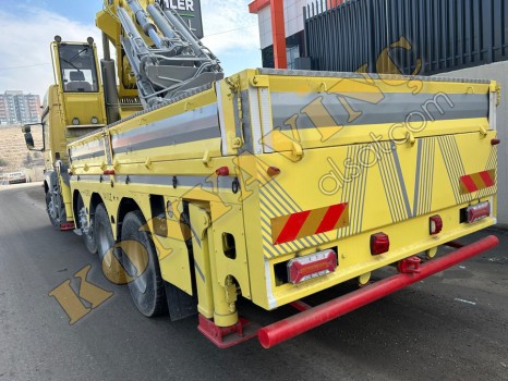 2.KIRMA TESİSATLI YANA KATLANIR LONG 30 TON TEK KIRMA VİNÇ