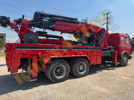 ACİL SATILIK 30 TON ÇİFT KIRMA MERCEDES ÜZERİNDE