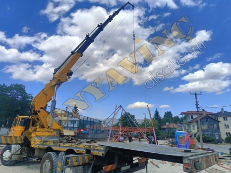 HİDROVİNÇ 20 TON İNTERCOLL FATİH ÜZERİNDE