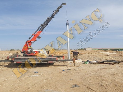 HİDRO ÖZ 8 TON YANA KATLANIR ISUZU ÜZERİNDE