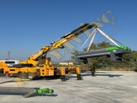 ARKA DİNGİL ÜSTÜNDE 13 TON ÇİFT KIRMA VİNÇ