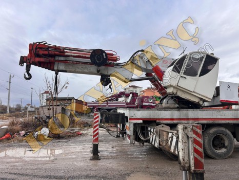 ACİL SATILIK 45 TON VİNÇ DEV FATİH ÜZERİNDEDİR.