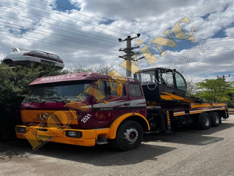 ACİL SATILIK 25 TON VİNÇ MERCEDES 2521 ÜZERİNDE