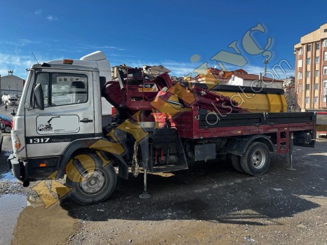SATILIK REİS MAKİNA İMALATI 10 TON YANA KATLANIR VİNÇ