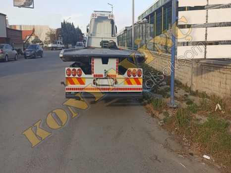 TEKKON İMALATI 9 METRE KAYAR KASA BMC PRO 827 ÜZERİNDE
