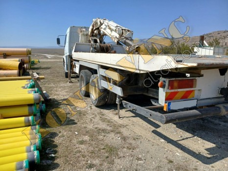HİDRO ÖZ 13 TON VİNÇ KAYAR KASALI BMC PRO ÜZERİNDE