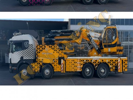 ACİL SATILIK 45 TON UZAKTAN KUMANDALI FULL ÇİFT KIRMA VİNÇ