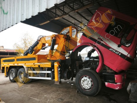 ACİL SATILIK 20 TON YKL KARDELEN MERCEDES 2521 ÜZERİNDE