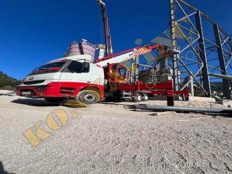 NOVA 36 METRE PLATFORM BMC PRO 522 ÜZERİNDE