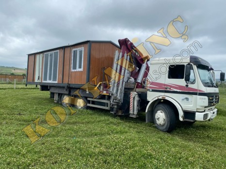 GÜÇLÜ 20 TON YANA KATLANIR MERCEDES 2521 ÜZERİNDE