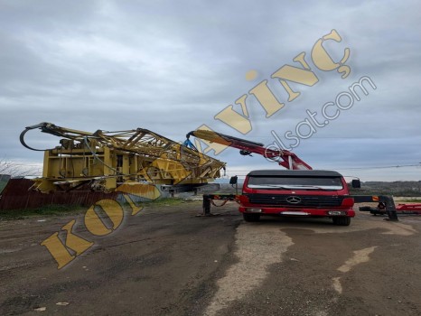 GÜÇLÜ 35 TON ÇİFT KIRMA MERCEDES ÜZERİNDE