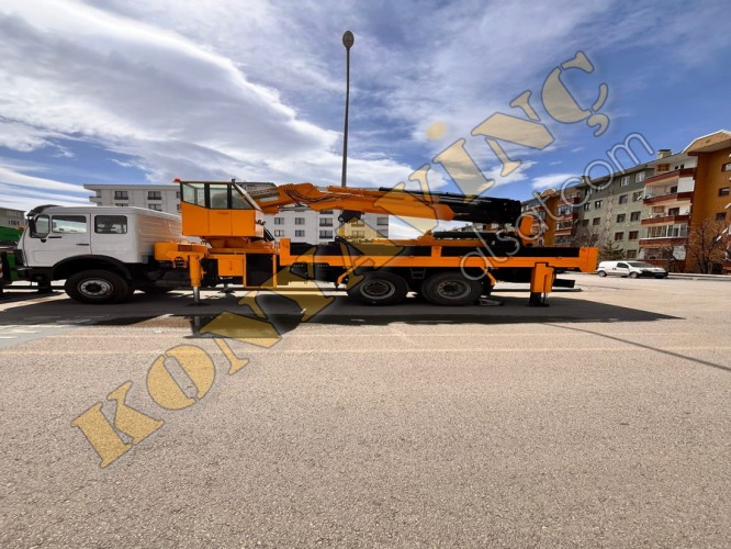 ACİL SATILIK HİDROKON 30 TON ÇİFT KIRMA MERCEDES ÜZERİNDE