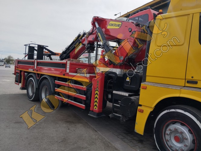 KONCRANE İMALATI SIFIR 16 TON YANA KATLANIR