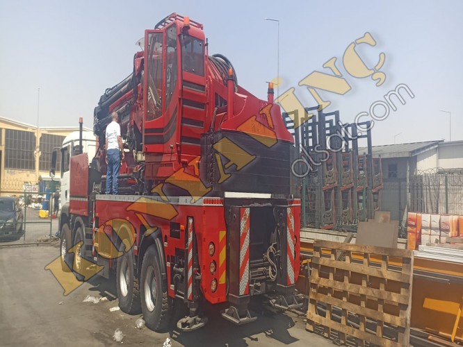 KONDU 65 TON ÇİFT KIRMA MAN ÜZERİNDE