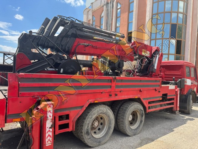 ACİL SATILIK 35 TON ÇİFT KIRMA NİRVANA VİNÇ MERCEDES ÜZERİNDE
