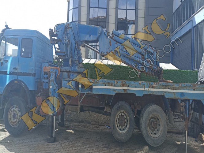 ACİL SATILIK 30 TON KARDELEN VİNÇ MERCEDES 2517 ÜZERİNDE
