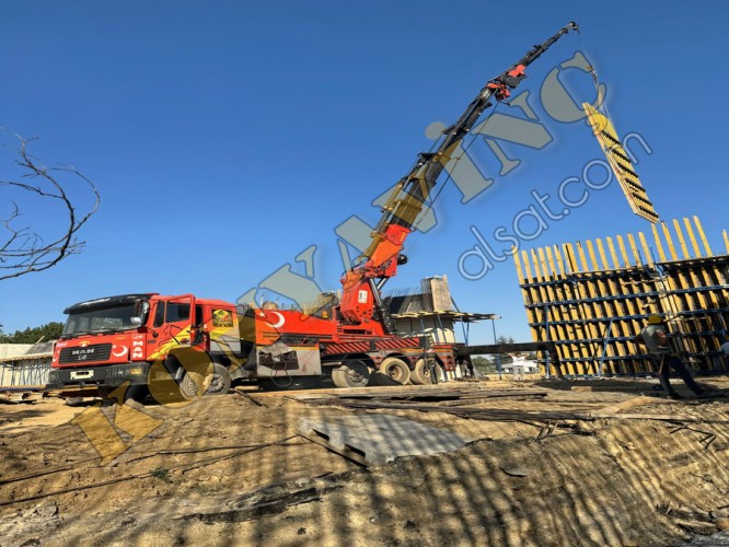ÇALIŞIR İNAN 55 TON MAN 32/270 ÜZERİNDE ÇİFT KIRMA VİNÇ