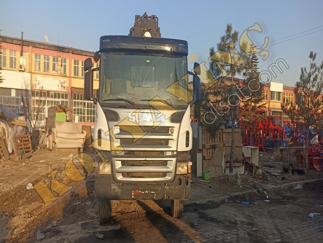 AKC 55 TON ÇİFT KIRMA SCANİA P380 ÜZERİNDE