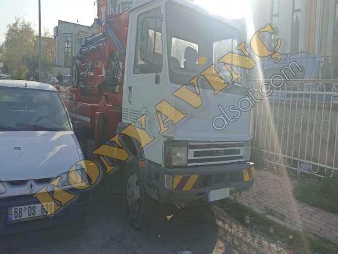 ACİL SATILIK 10 TON ÇİFT KIRMA VİNÇ İVECO ÜZERİNDE