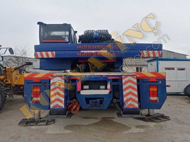 ACİL SATILIK 55 TON HİDROKON MERCEDES 4140 ÜZERİNDE