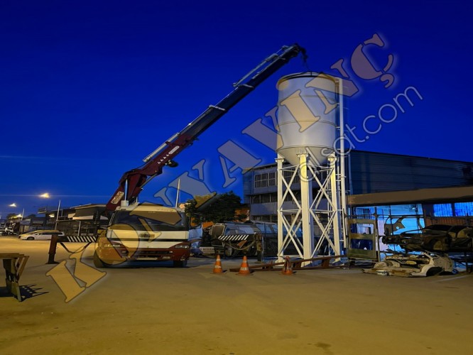 ACİL SATILIK AK HİDROLİK İMALATI 38 TON ÇİFT KIRMA