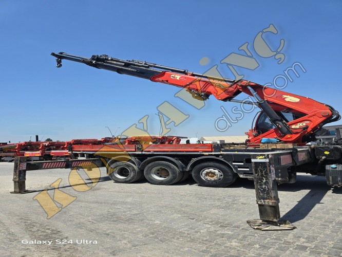 ACİL SATILIK 35 TON ÇİFT KIRMA AKC VİNÇ FOR KARGO ÜZERİNDE