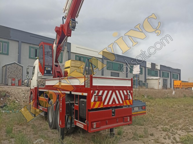 ACİL SATILIK 25 TON ACR İMALATI SIFIR VİNÇ BMC PRO 624 ÜZERİNDE