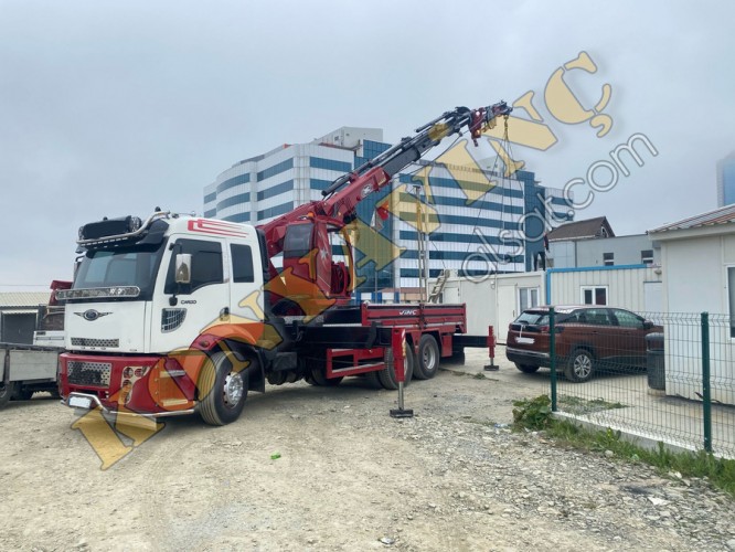 AKC 25 TON ÇİFT KIRMA FORD KARGO ÜZERİNDE