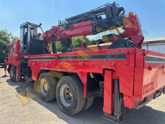 ACİL SATILIK 30 TON ÇİFT KIRMA MERCEDES ÜZERİNDE