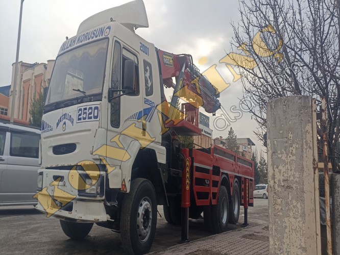 ACİL SATILIK 2. KIRMA TEİSATLI 25 TON SIFIR VİNÇ