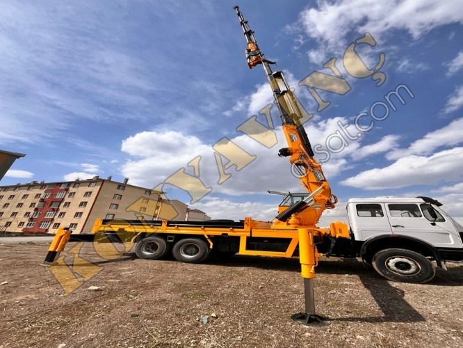 ACİL SATILIK HİDROKON 30 TON ÇİFT KIRMA MERCEDES ÜZERİNDE