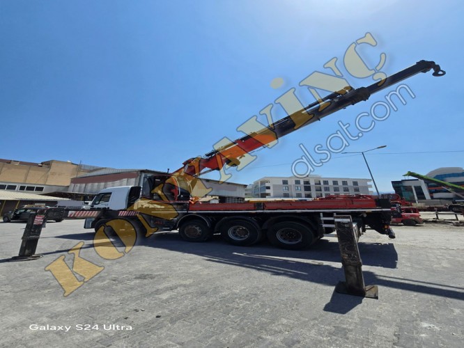 ACİL SATILIK 35 TON ÇİFT KIRMA AKC VİNÇ FOR KARGO ÜZERİNDE