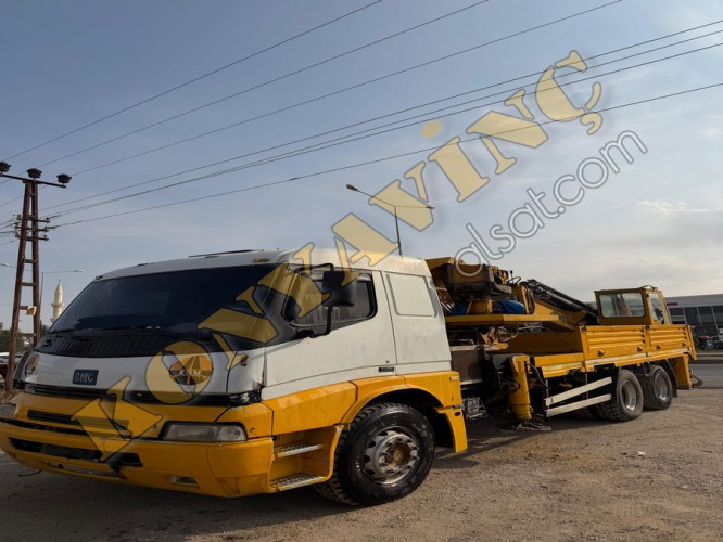 ACİL SATILIK KONDU 30 TON ÇİFT KIRMA BMC PRO ÜZERİNDE