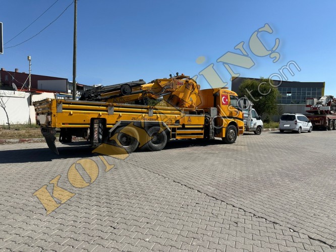 KOMBASSAN ACAR 30 TON ÇİFT KIRMA VİNÇ ARAÇSIZDIR.