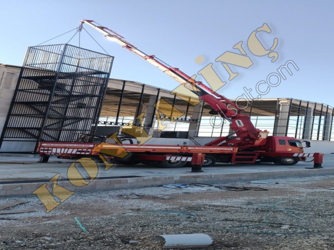 HİDROKON 30 TON FORD KARGO 2524 ÜZERİNDE