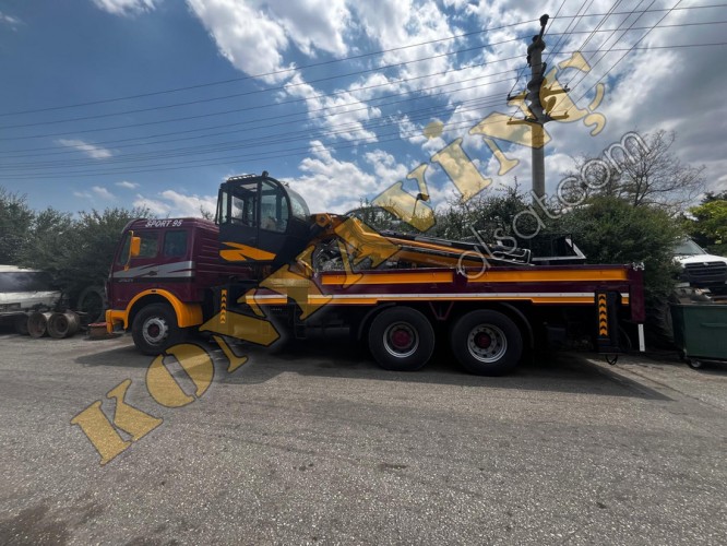 ACİL SATILIK 25 TON VİNÇ MERCEDES 2521 ÜZERİNDE